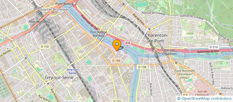 localisation de l'entreprise STUDIO G9 à IVRY SUR SEINE
