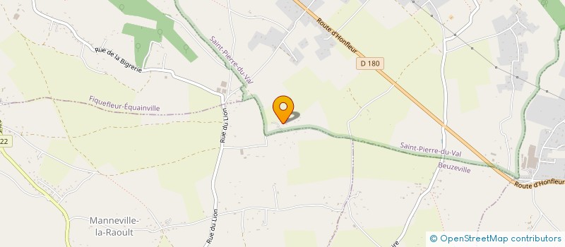 localisation de l'entreprise STUDIO GB ARCHITECTURE  SAINT-PIERRE-DU-VAL