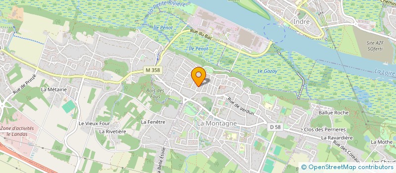 localisation de l'entreprise STUDIO GEOFFROY PITHON  LA MONTAGNE