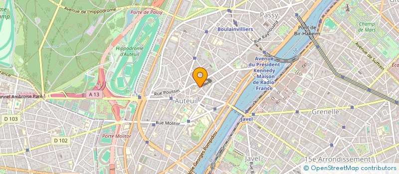 localisation de l'entreprise STUDIO GEORGE  PARIS