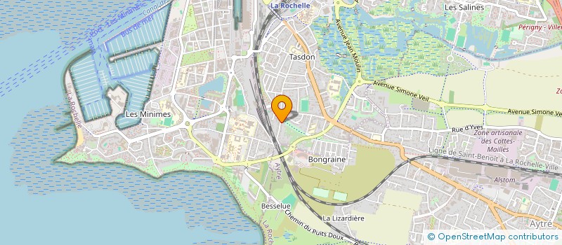 localisation de l'entreprise STUDIO GOLEM  LA ROCHELLE