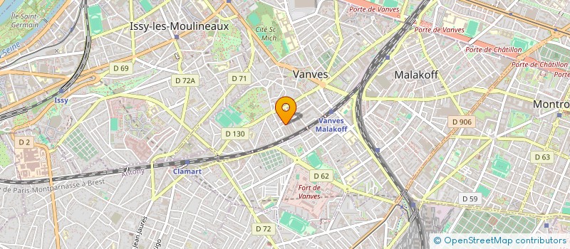 localisation de l'entreprise STUDIO GOUSTARD à VANVES