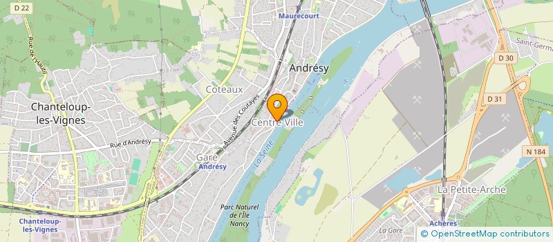 localisation de l'entreprise STUDIO GP COACHING  ANDRESY