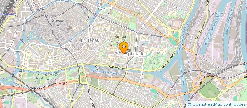 localisation de l'entreprise STUDIO GRAMFORT à STRASBOURG