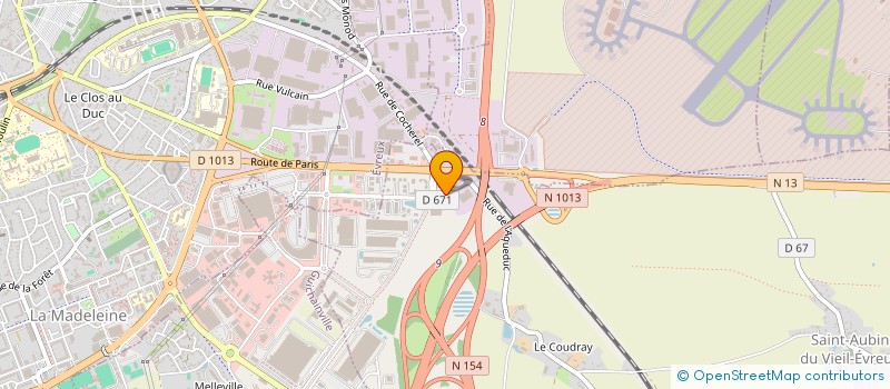 localisation de l'entreprise STUDIO GRAPHIQUE PEU IMPORTE  LE VIEIL-EVREUX