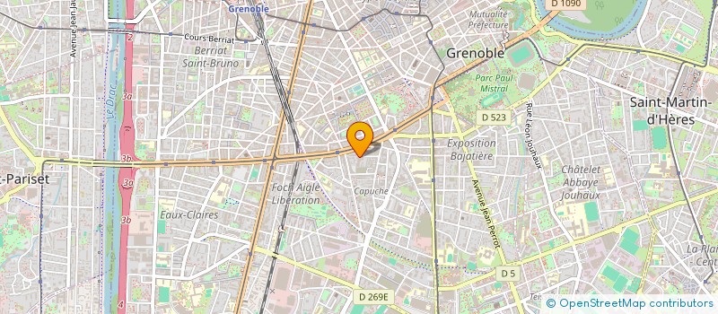 localisation de l'entreprise STUDIO GRENOBLE  GRENOBLE