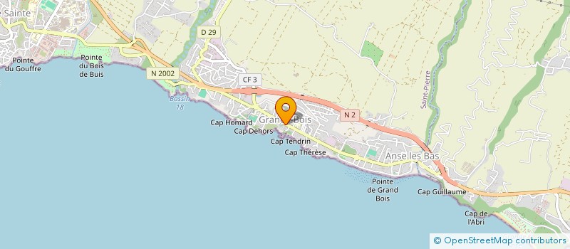 localisation de l'entreprise STUDIO GRINGO à SAINT-PIERRE