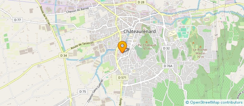 localisation de l'entreprise STUDIO GROD à CHATEAURENARD