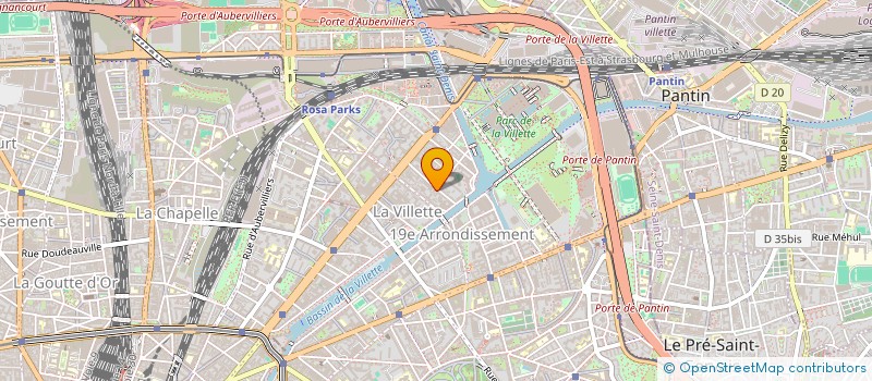 localisation de l'entreprise STUDIO HACK'N'ARCH  PARIS