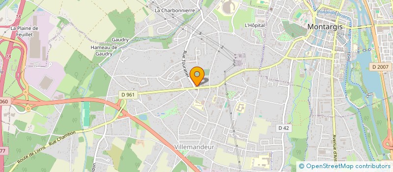 localisation de l'entreprise STUDIO HARQUIN  VILLEMANDEUR