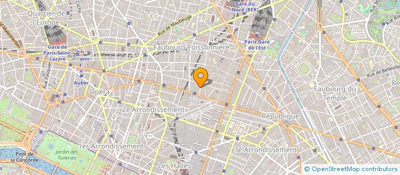 localisation de l'entreprise STUDIO HAUTEVILLE  PARIS