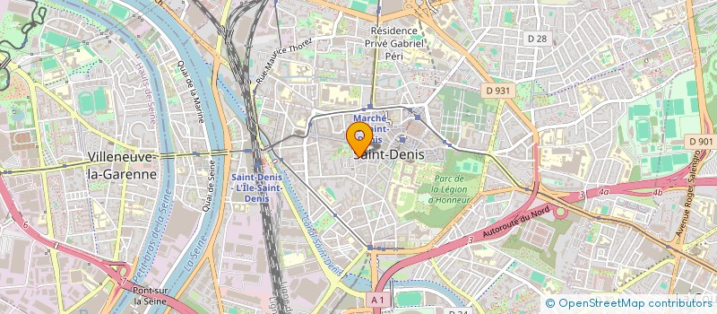 localisation de l'entreprise STUDIO HCE CREATION à SAINT-DENIS