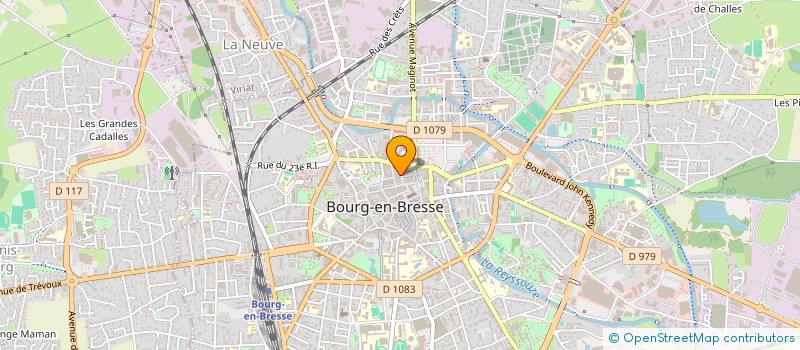 localisation de l'entreprise STUDIO HERWEY  BOURG-EN-BRESSE
