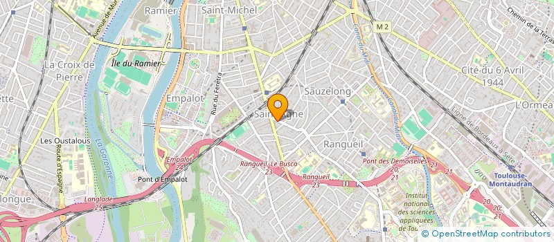 localisation de l'entreprise STUDIO HOP à TOULOUSE