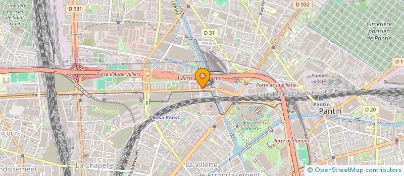 localisation de l'entreprise STUDIO HORJO  PARIS