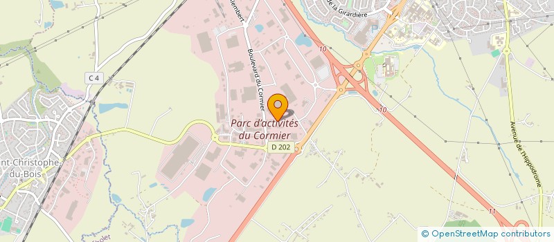 localisation de l'entreprise STUDIO HV à CHOLET