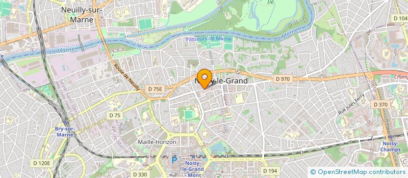 localisation de l'entreprise STUDIO I  NOISY-LE-GRAND