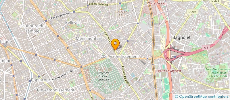 localisation de l'entreprise STUDIO I à MONTREUIL
