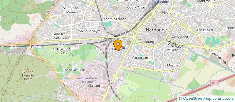 localisation de l'entreprise STUDIO JARDIN DE PALME  NARBONNE