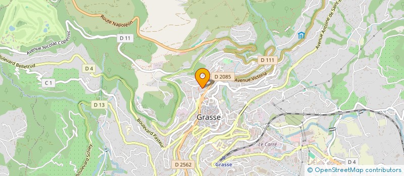 localisation de l'entreprise STUDIO JEANCHARLESTOMAS  GRASSE