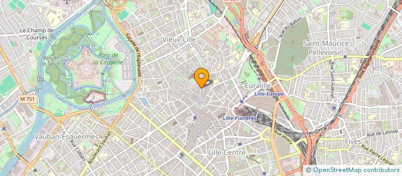 localisation de l'entreprise STUDIO JOSETTE à LILLE