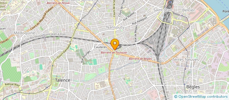 localisation de l'entreprise STUDIO JOTI  BORDEAUX