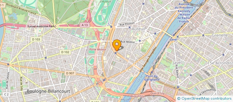 localisation de l'entreprise STUDIO JUSTINE FOURRIER  PARIS