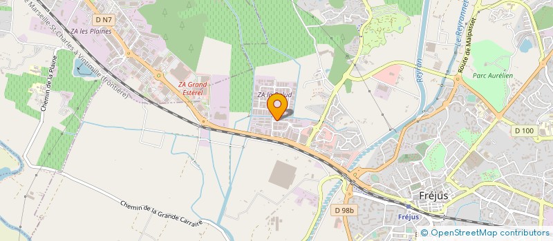 localisation de l'entreprise STUDIO KALAA à FREJUS