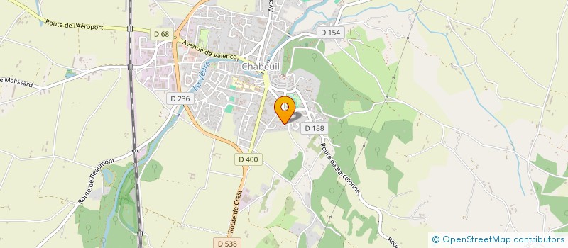 localisation de l'entreprise STUDIO KIWI à CHABEUIL