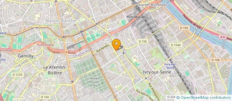 localisation de l'entreprise STUDIO KOMPA à IVRY-SUR-SEINE