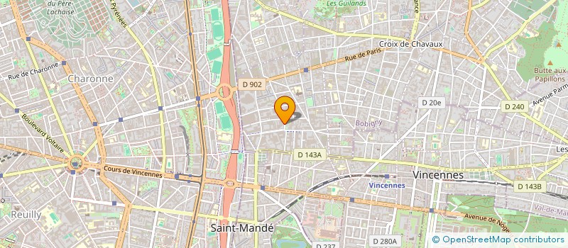 localisation de l'entreprise STUDIO KOOLEUR à MONTREUIL