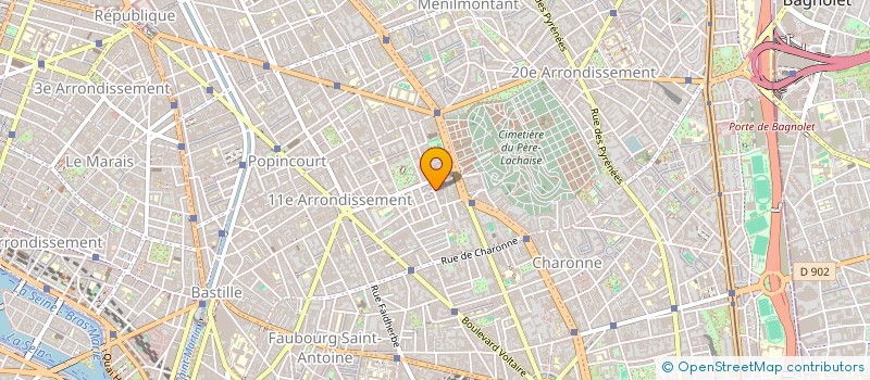 localisation de l'entreprise STUDIO L'ENVOL  PARIS