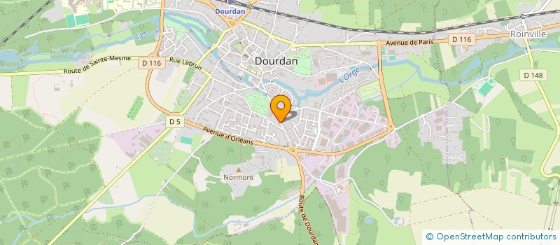 localisation de l'entreprise STUDIO LA DOURDANIE  DOURDAN