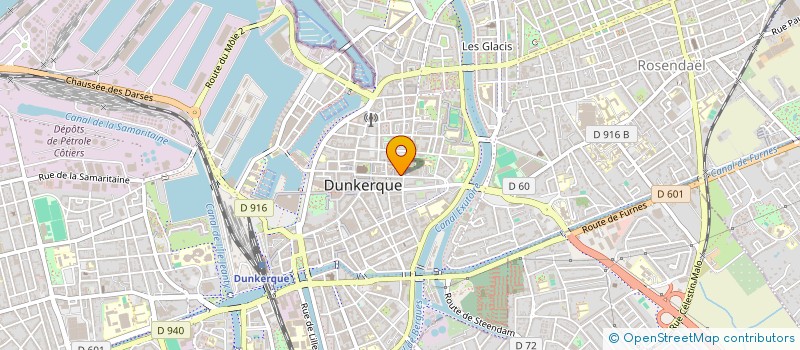 localisation de l'entreprise STUDIO LAMARTINE à DUNKERQUE