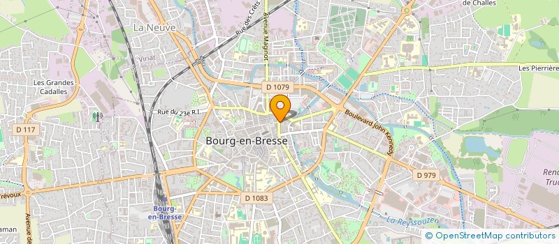 localisation de l'entreprise STUDIO LASER CONCEPT à BOURG-EN-BRESSE