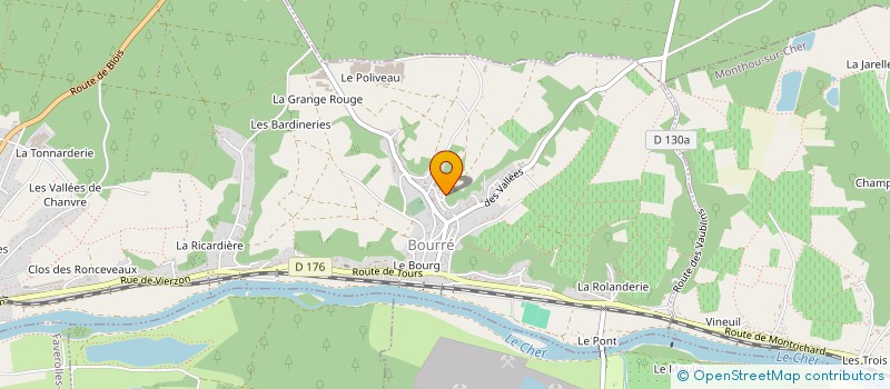 localisation de l'entreprise STUDIO LE PRESSOIR à MONTRICHARD-VAL-DE-CHER