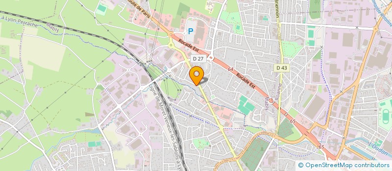 localisation de l'entreprise STUDIO LEA à MABLY