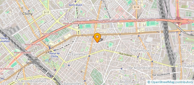 localisation de l'entreprise STUDIO LEIBNIZ  PARIS