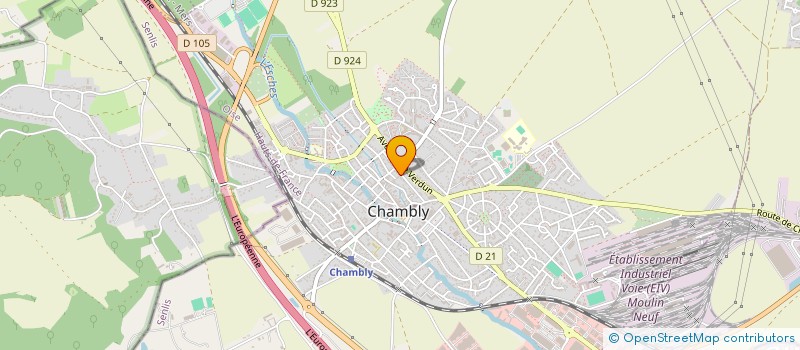 localisation de l'entreprise STUDIO LENSKI  CHAMBLY