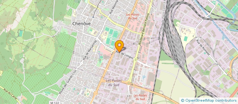 localisation de l'entreprise STUDIO LEONARD à CHENOVE
