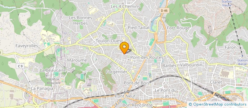 localisation de l'entreprise STUDIO LILI 83  TOULON