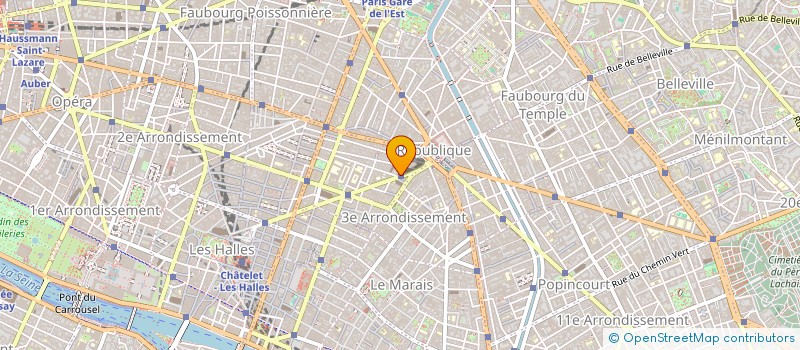 localisation de l'entreprise STUDIO LIRAGIO à PARIS