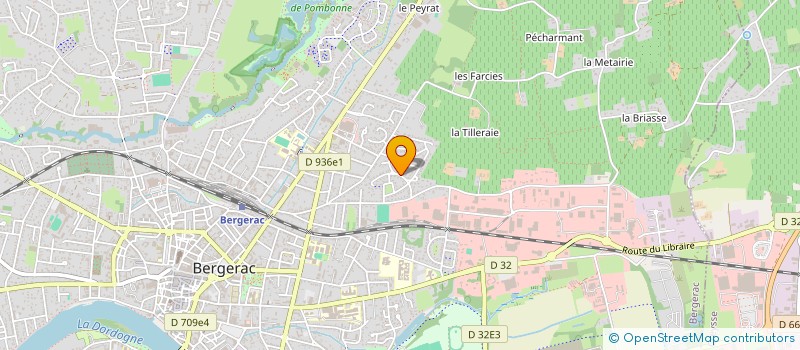 localisation de l'entreprise STUDIO LMNP à BERGERAC