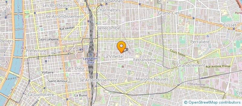 localisation de l'entreprise STUDIO LUNCH  LYON