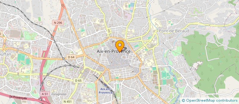 localisation de l'entreprise STUDIO M.C. à AIX-EN-PROVENCE