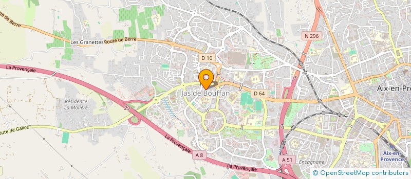 localisation de l'entreprise STUDIO M & L  AIX-EN-PROVENCE