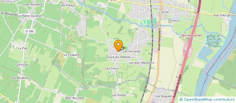 localisation de l'entreprise STUDIO M3  CRECHES-SUR-SAONE