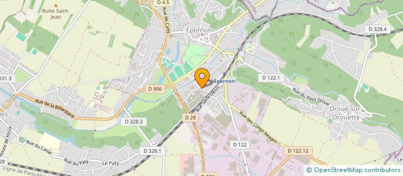 localisation de l'entreprise STUDIO M4K à EPERNON