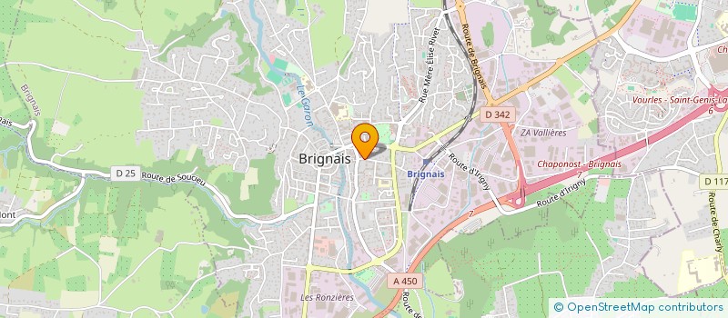 localisation de l'entreprise STUDIO MANAKA  CHAPONOST