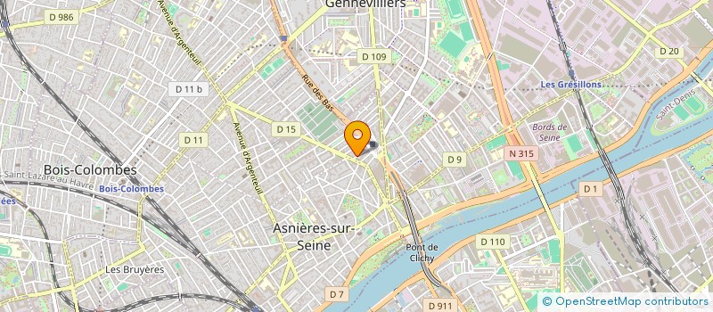 localisation de l'entreprise STUDIO MARCELLE à ASNIERES-SUR-SEINE